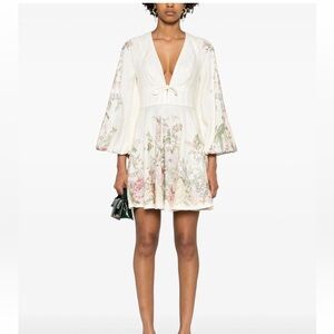 Zimmermann Waverly Linen Minidress